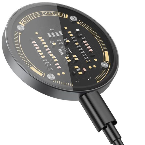 БЗП WIWU Wi-W008 15W wireless charger Grey | Зображення 3