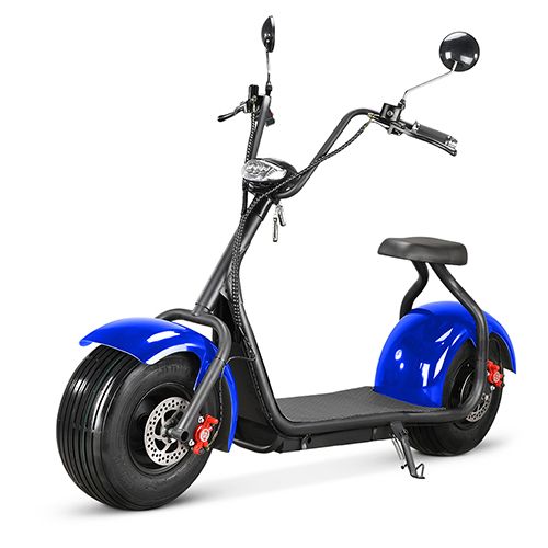 Електроскутер Citycoco 1500W, 60V12Ah, Blue