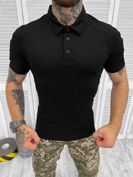 Polo Combat total black РН3988 | Зображення 1