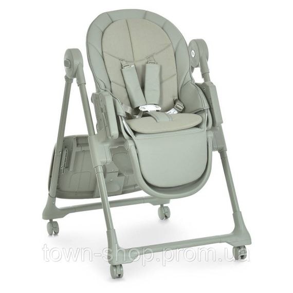 Детский стульчик для кормления CRYSTAL ME 1037 Nude Green | Зображення 1