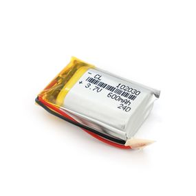 Літій-полімерний акумулятор 10*20*30mm (Li-ion 3.7В 600мА·год)