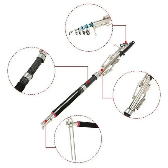 Самоподсекающая автоматическая удочка FI-803 2.1 м | Зображення 6