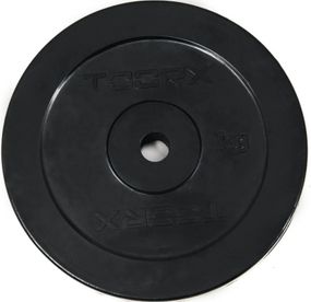 Диск для штанг и гантелей Toorx 0,5 кг 25 мм Черный (DGG-05)