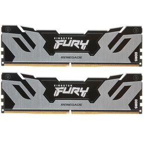 Модуль пам'яті для комп'ютера DDR5 96GB (2x48GB) 6000 MHz Renegade Silver XMP Kingston Fury (ex.HyperX) (KF560C32RSK2-96)