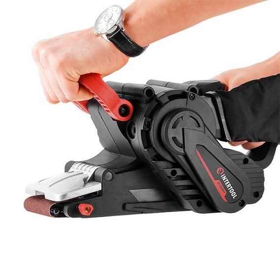 Шлифмашина стрічкова 1010 Вт INTERTOOL WT-0530 | Зображення 5