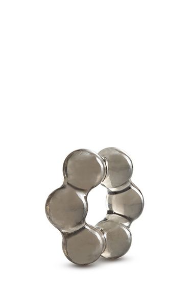 T331506 Эрекционное кольцо STAY HARD THICK BEAD COCK RING BLACK Sex Aura | Зображення 2