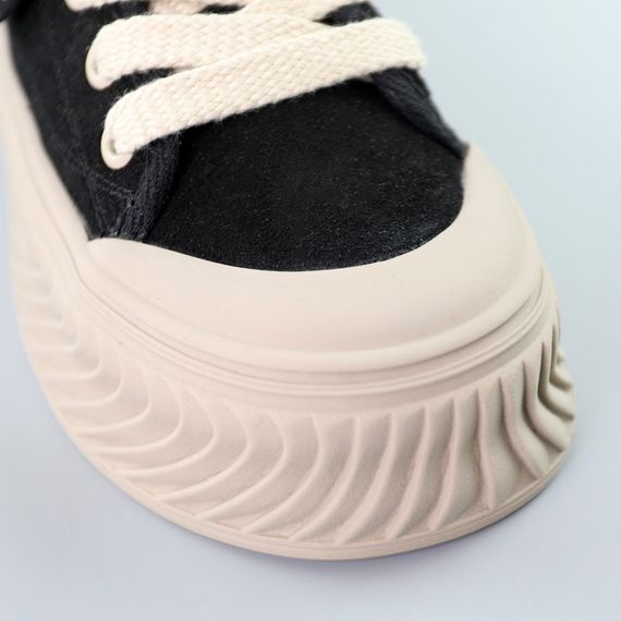 Кеди жіночі 591723 Чорні 36 37 38 39 40 | Зображення 3