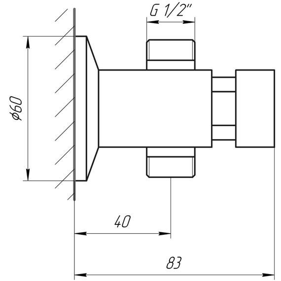 Кран-дозатор для душу Tremolada ТREMO-468 | Зображення 1