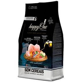 Корм happyOne Mediterraneum Adult Cat & Kitten Fresh Meat сухой для котят и кормящих кошек 2 кг