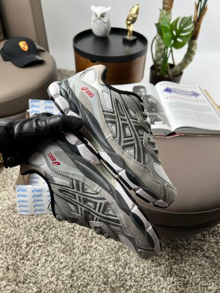 Чоловічі кросівки ASICS Gel-NYC White Grey весна / осінь A3482 45 28.5 | Зображення 7