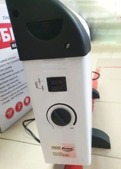Обігрівач конвекторний Firex 236835 електричний конвектор підлоговий 2000 Вт Білий | Зображення 6