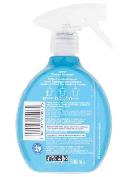 Спрей для розгладження складок на одязі Lenor Crease Releaser Spring Awakening 500 мл | Зображення 1