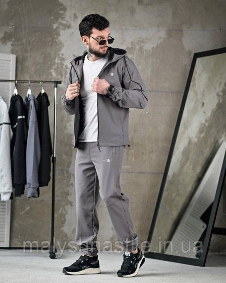 Мужской спортивный костюм THF grey      ДЛ6262 | Зображення 7