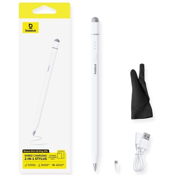 Стилус Baseus HN1 Wise Writing (B0004F) Moon White | Зображення 1