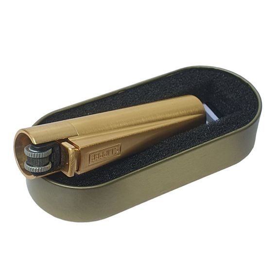 Оригінальна Запальничка Кліппер У Металевому Корпусі Metal Clipper Gold | Зображення 1