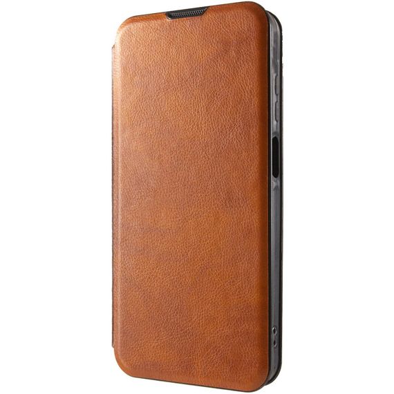 Кожаный чехол-книжка Belora для Motorola Moto G17 Brown