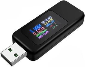USB тестер Keweisi KWS-MX18L - Black
