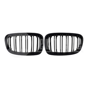 Решетки радиатора компл. BMW 1 F20/F21 10-15 (мат. чёрн. двойная), AutoTechteile, 708 5110, 51 71 2 240 773