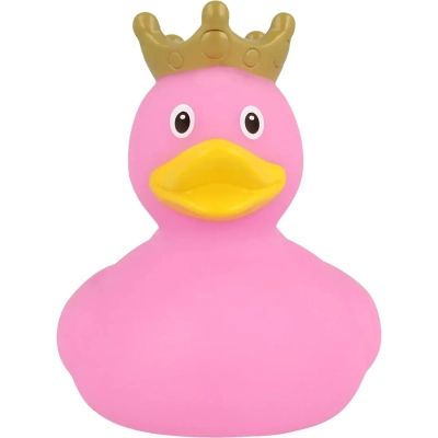 Игрушка для ванной Funny Ducks Утка Розовая в короне (1926) | Зображення 1
