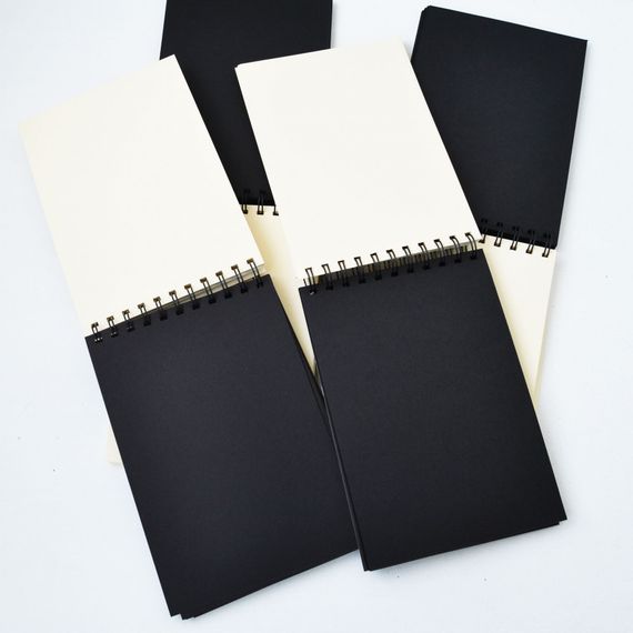 Скетчбук 4Profi Two in one sketch book Jerusalem 40 аркушів чорний та кремовий папір 903245 | Зображення 2