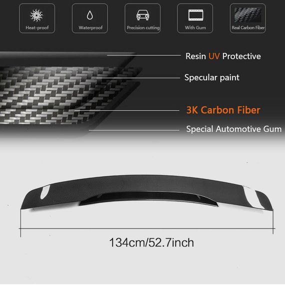 Спойлер V2 (2011-2013, Карбон) для Ferrari 458 Italia рр | Зображення 5