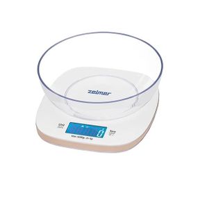Весы кухонные Zelmer ZKS1451 5 кг белые