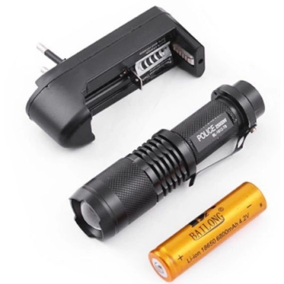Фонарик тактический аккумуляторный ручной Police BL-1812-T6, Сверхмощный фонарик, OQ-412 Фонарик полис | Зображення 3