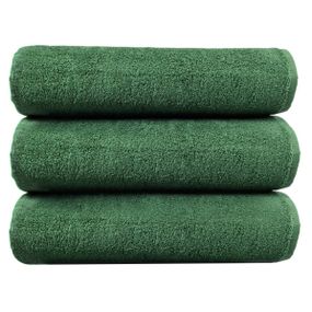 Полотенце SoundSleep Inspire махровое 50х90 см 500г темно-зеленое (2800004645423)