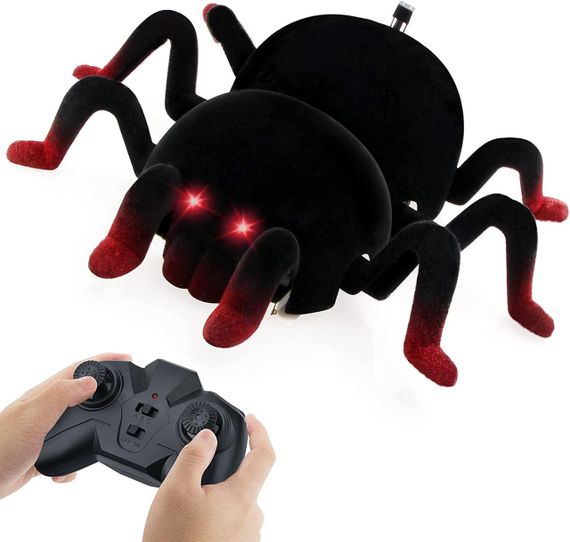 Радиоуправляемый паук, машинка-паук для стен и пола, светодиоды, аккумулятор, игрушка для детей От 6 лет | Зображення 8