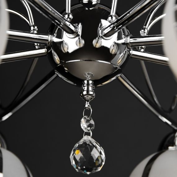 Люстра подвесная для холла E14 60W CH (LK-520S/8) | Зображення 7