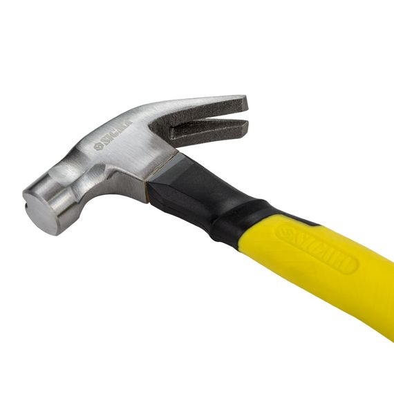 Молоток-цвяходер Sigma 225г фібергласова ручка (магніт) 4315021 | Зображення 1