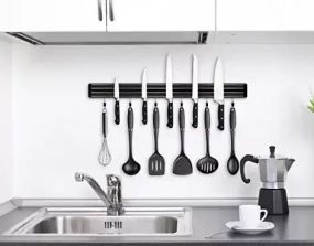 Магнитная рейка для ножей, инструментов 38 см