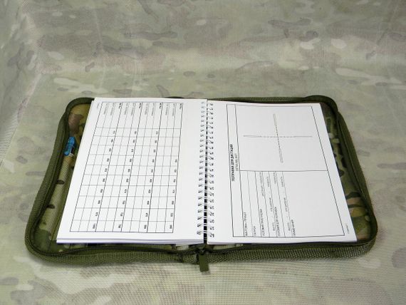 Блокнот снайпера стрільця тактичний в обкладинці А5 з 3 кишенями | Зображення 6
