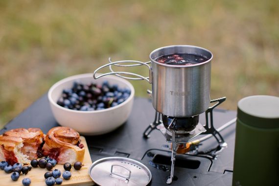 Кружка Tribe Camping Cup похідна металева, Туристична кружка трайб для кемпінгу риболовлі, Компактний похідний кухоль | Зображення 6