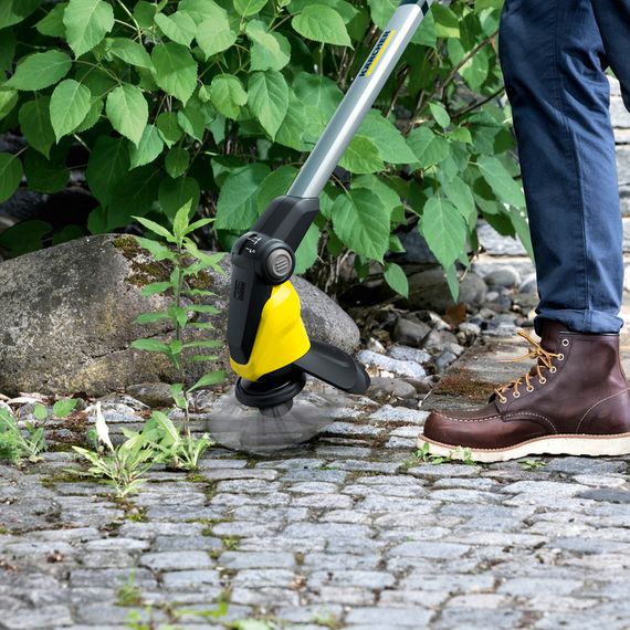 Тример садовий Karcher WRE 18-55 для видалення бур'янів, акум., 18В, 2.85кг, Solo (без АКБ та ЗП) (1.445-244.0) | Зображення 8