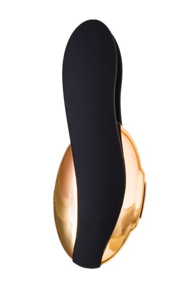 Вибромассажер Waname D-Splash Wave силикон черный, 9,3 см sexstyle | Зображення 4