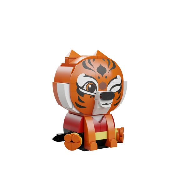 Конструктор Pantasy Kung Fu Panda Серія Сидячий малюк - Тигриця (99125) | Зображення 3