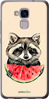 Чохол на Huawei GT3 Єнотик з кавуном "4605t-472-2448"