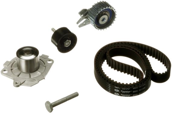 Водяной насос + комплект ГРМ SUZUKI SX4, ALFA ROMEO, FIAT CROMA, GATES (KP25650XS) | Зображення 3
