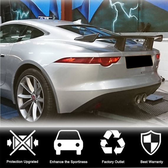 Спойлер (2013-2019, Карбон) для Jaguar F-Type рр | Зображення 2