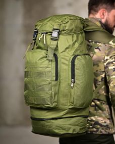 Тактичний рюкзак 70 л армійський рюкзак для туризму похідний наплічник великий для полювання та риболовлі