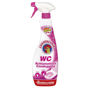 Спрей-піна для туалету 625 мл вибілювальний із вмістом хлору ChanteClair