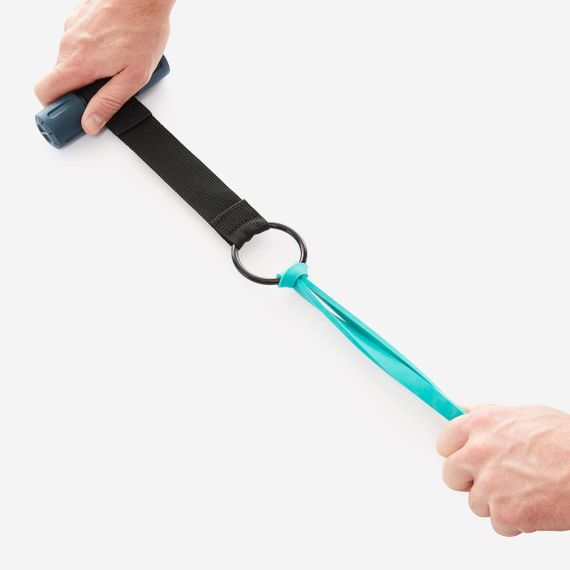 Тренувальні петлі з ручками та дверним кріпленням 15 кг - One Size | Зображення 3