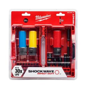 Набір біт та головок ударних Milwaukee Shockwave 4932464170 (31 шт)