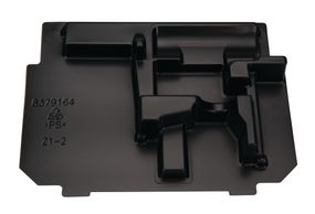 Вкладка 837916-4 для кейса Makita Makpac №2 (для шурупокрутів серії Makita LXT, зарядного пристрою DC18RC та 3-х акумуляторів)