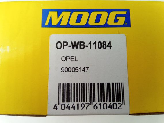 Підшипник маточини Lanos 1.5 задній MOOG (OP-WB-11084) (великий + малий + саджанець) (90486463) | Зображення 1