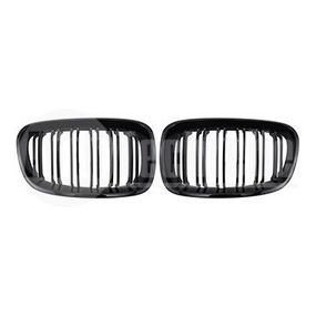 Решетки радиатора компл. BMW 1 F20/F21 10-15 (глянц. чёрн. двойная), AutoTechteile, 708 5111, 706 5122