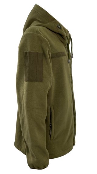 Кофта Tactic4Profi фліс хакі з капюшоном з вишивкою Орнамент№2 4XL (56) | Зображення 5