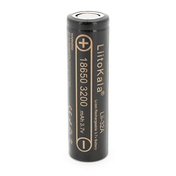 Акумулятор 18650 Li-Ion LiitoKala Lii-32A, 3200mAh (3050-3350mAh)