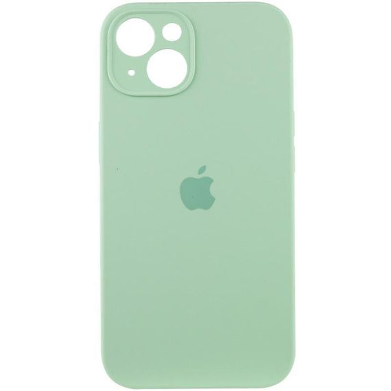 Чохол Silicone Case Full Camera Protective (AA) для Apple iPhone 15 Plus (6.7") Зелений / Pistachio